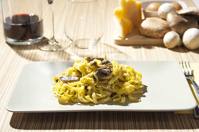 Tagliatelle with Porcini Mushroom