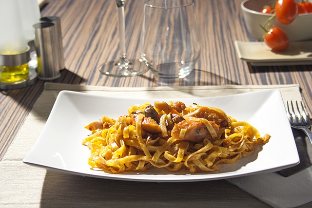 Tagliatelle with Sea Fruits