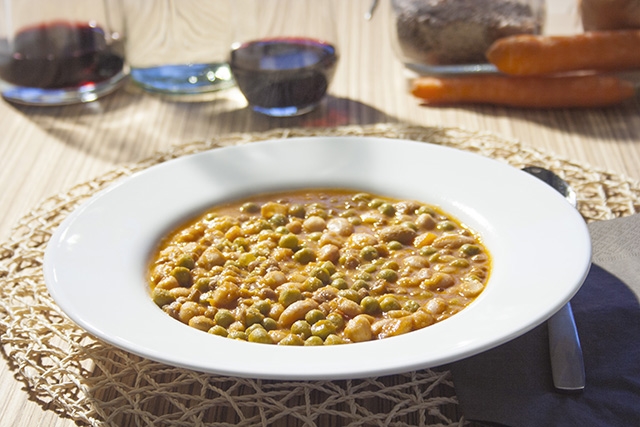 "Zuppa ai Legumi" (Beans, Chickpeas, Green Beans, Lentils)