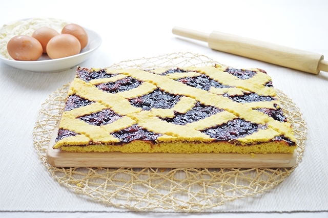 CROSTATA ALLA MARMELLATA DI VISCIOLE