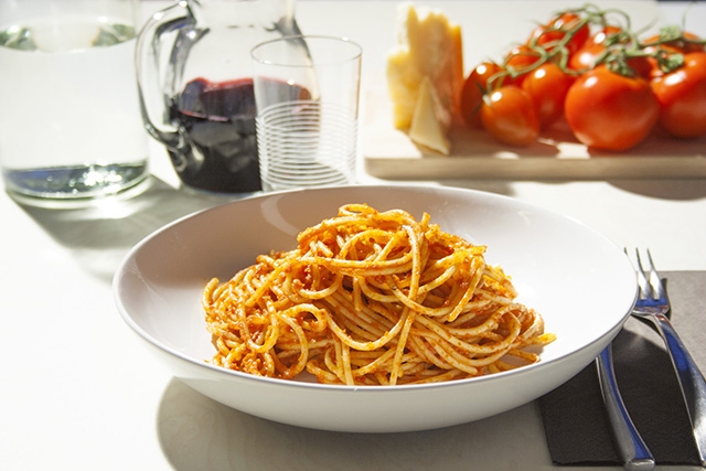 Spaghetti al Pomodoro e Basilico