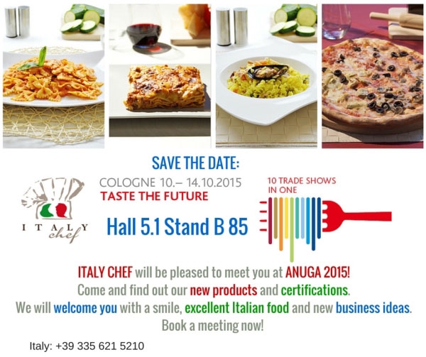 ITALY CHEF @ ANUGA 2015 - COLONIA 10-14 OTTOBRE